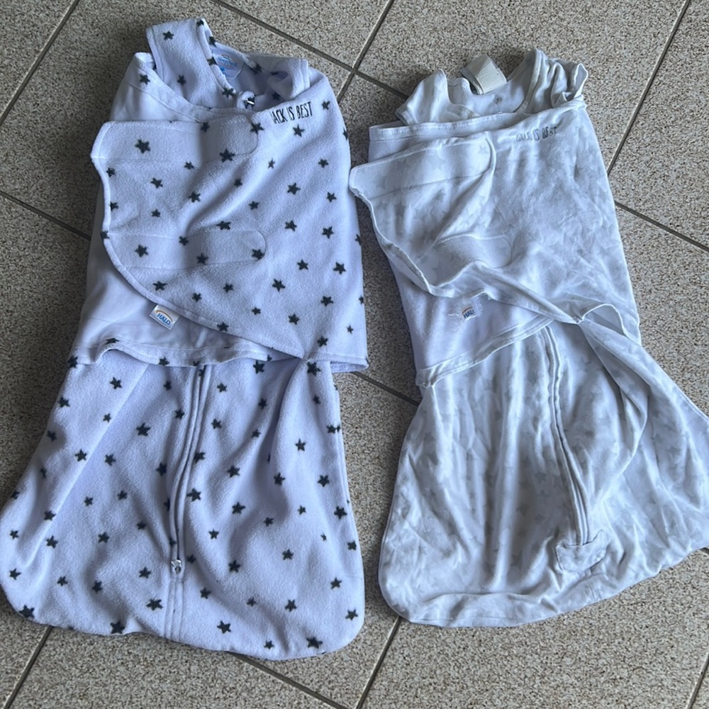 2 x halo sleepsacks